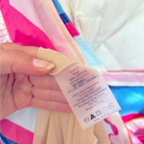 NWT Anthropologie Plenty by Tracy Reese Rainbow Ruffled Striped Maxi Dress Large - Picture 3 of 12